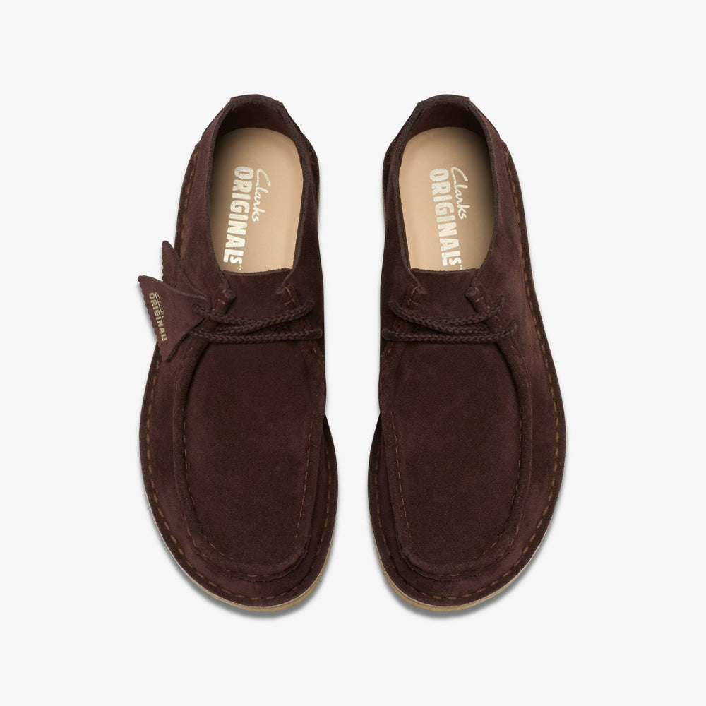 Desert Nomad Deep Brown Suede | Clarks for sale