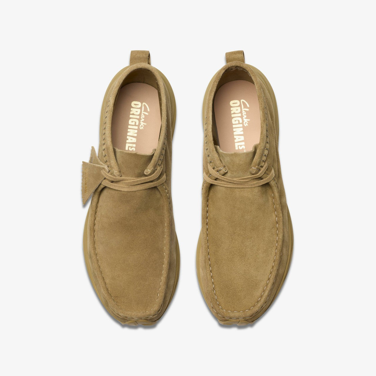 Wallabee Eden Dark Sand Suede | Clarks Sale