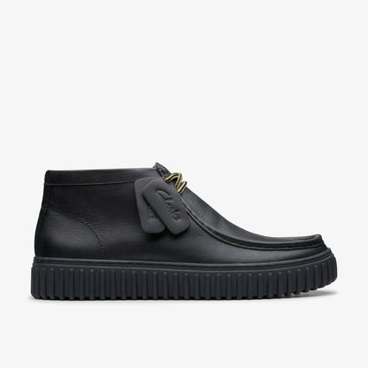 Torhill Hi Black Leather | Clarks outlet