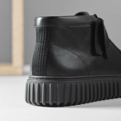 Torhill Hi Black Leather | Clarks outlet