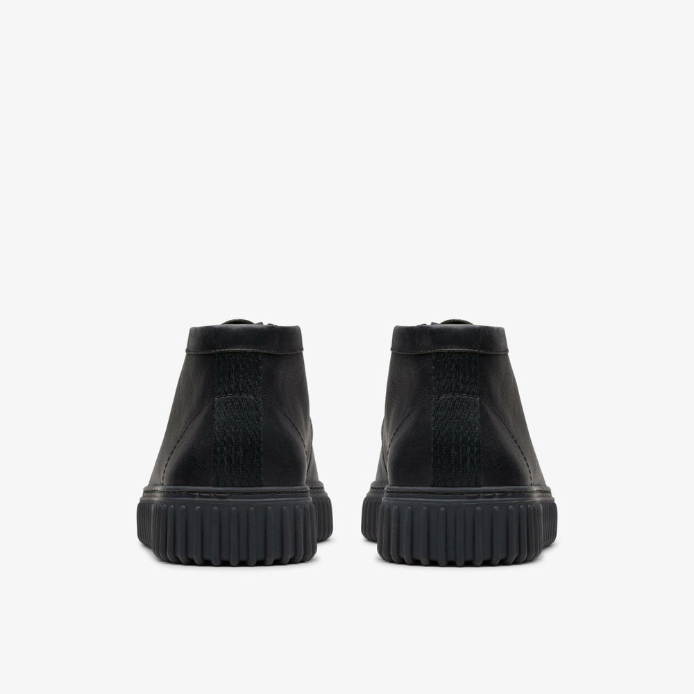 Torhill Hi Black Leather | Clarks outlet