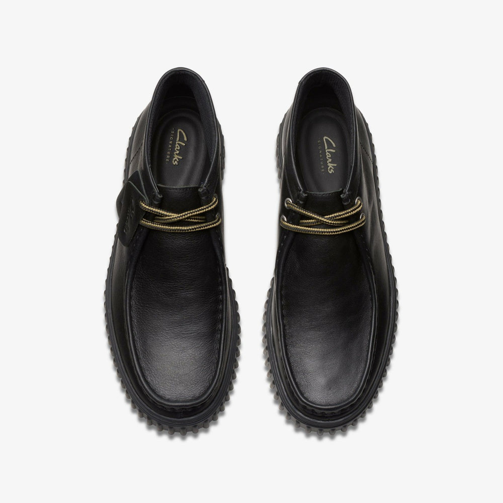 Torhill Hi Black Leather | Clarks outlet