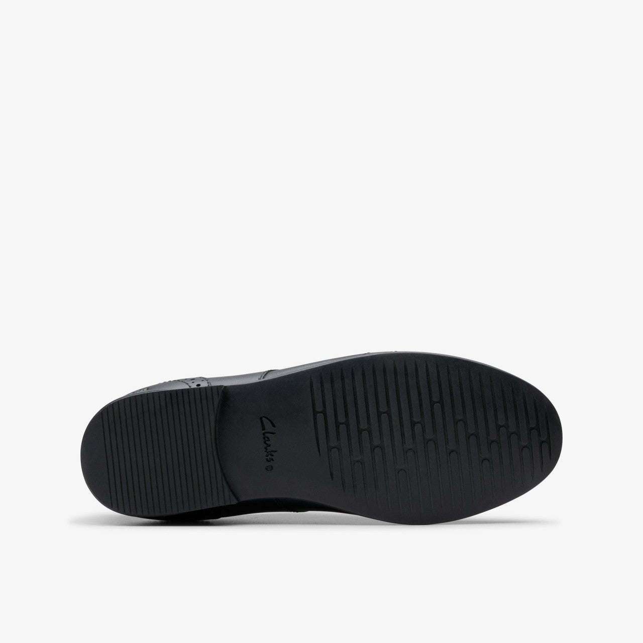 Finja Brogue Older Black Leather | Clarks discount