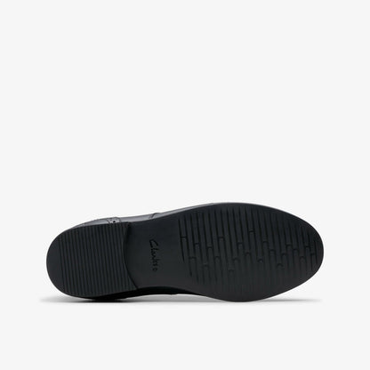 Finja Brogue Older Black Leather | Clarks discount