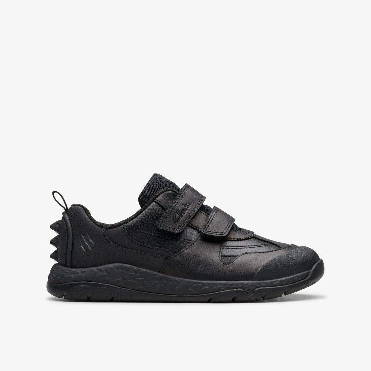 Steggy 2 Pace Kid Black Leather | Clarks outlet