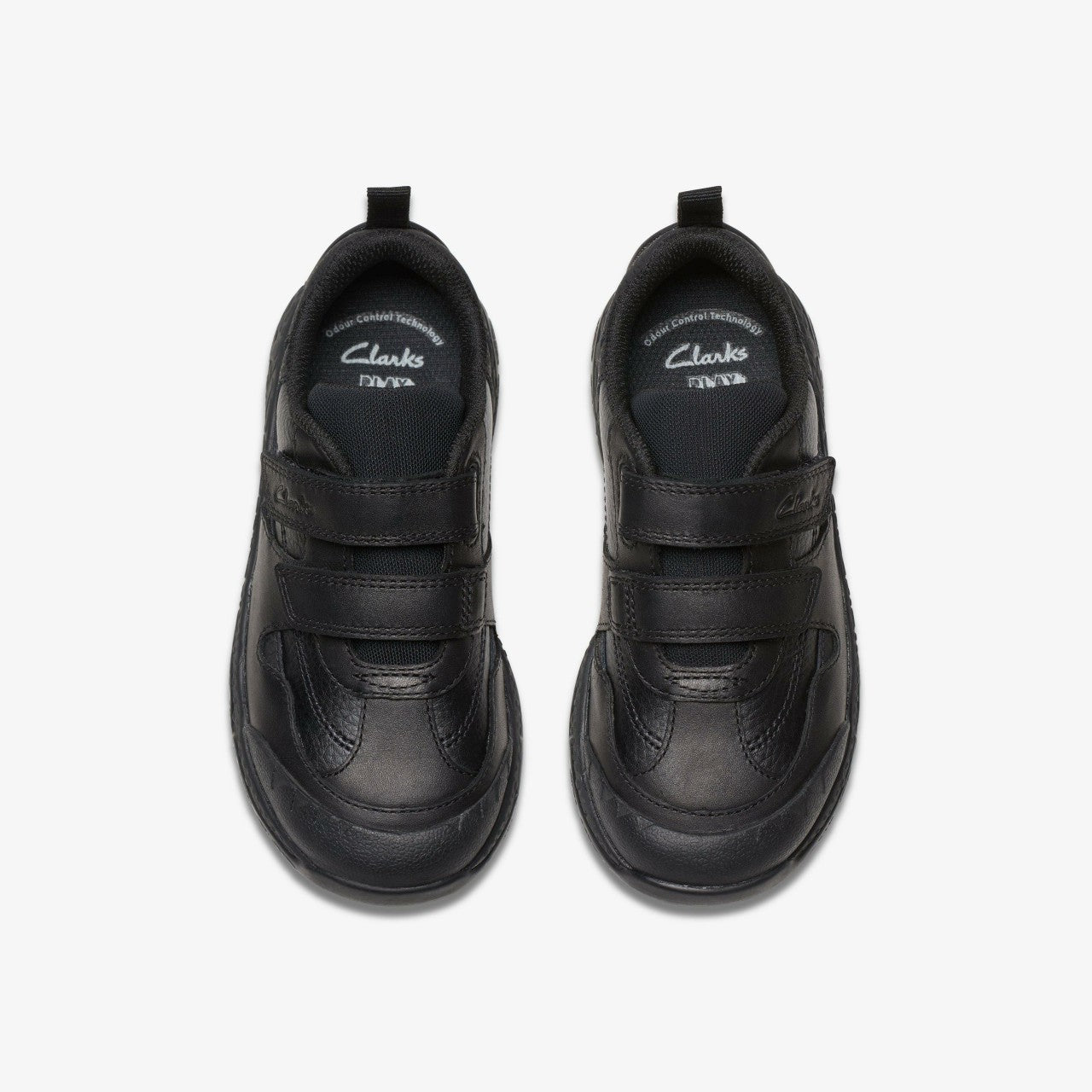 Steggy 2 Pace Kid Black Leather | Clarks outlet