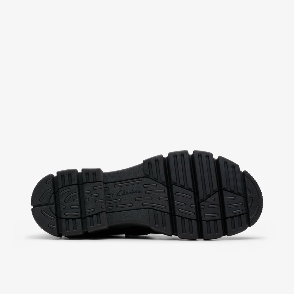 Evyn Bar Youth Black Leather | Clarks Sale