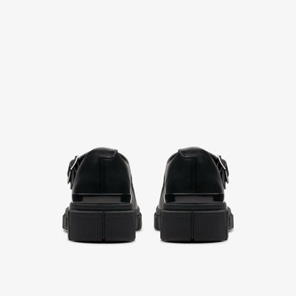 Evyn Bar Youth Black Leather | Clarks Sale