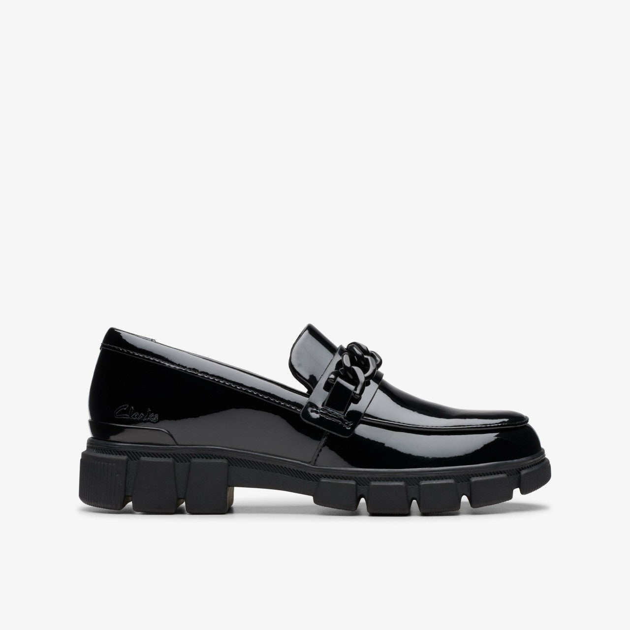 Evyn Walk Kid Black Patent | Clarks discount