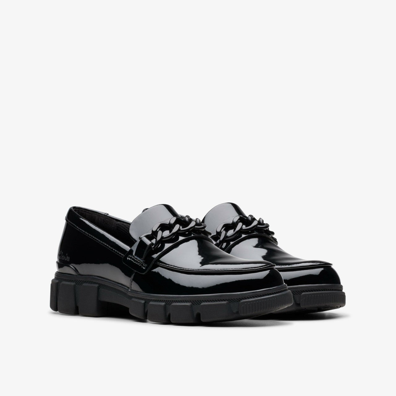 Evyn Walk Kid Black Patent | Clarks discount