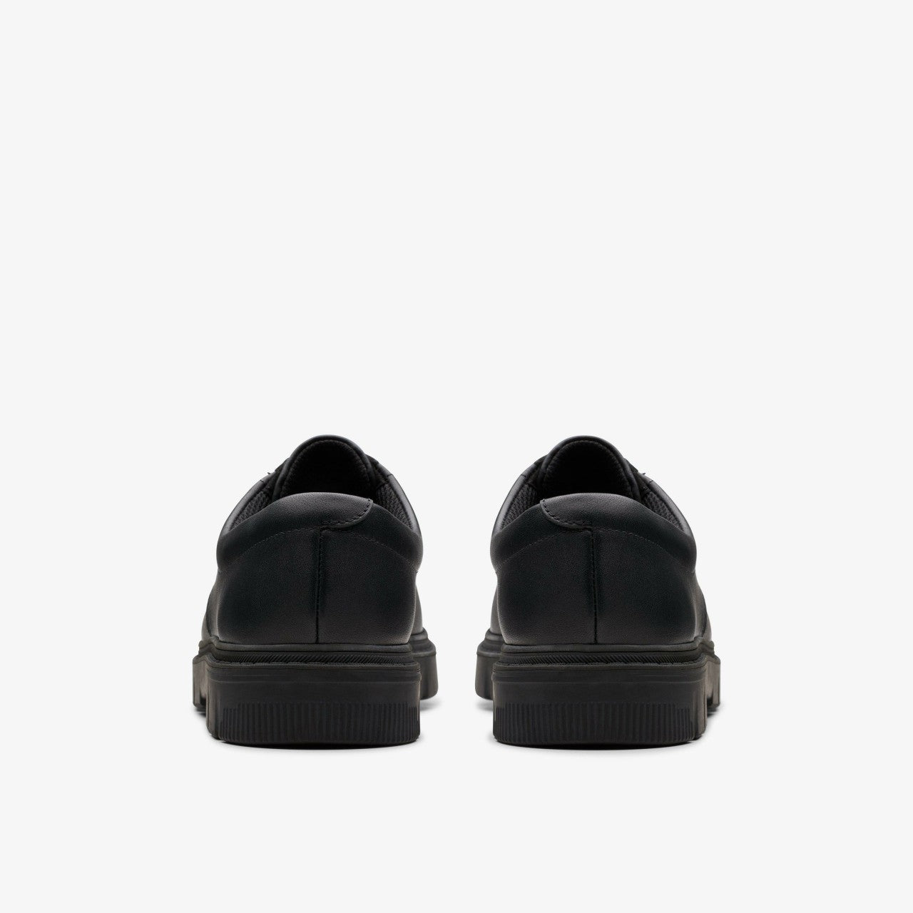 Lorcam Loop Youth Black Leather | Clarks Sale