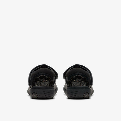 Relda Gem Kid Black Leather | Clarks online
