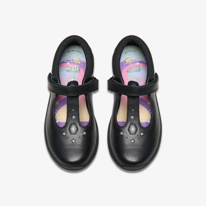 Relda Gem Kid Black Leather | Clarks online