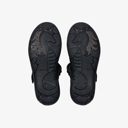 Relda Gem Kid Black Leather | Clarks online