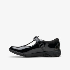 Relda Gem Kid Black Patent | Clarks discount