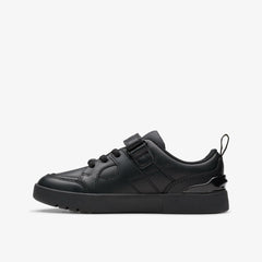 Oslo Flare Kid Black Leather | Clarks online
