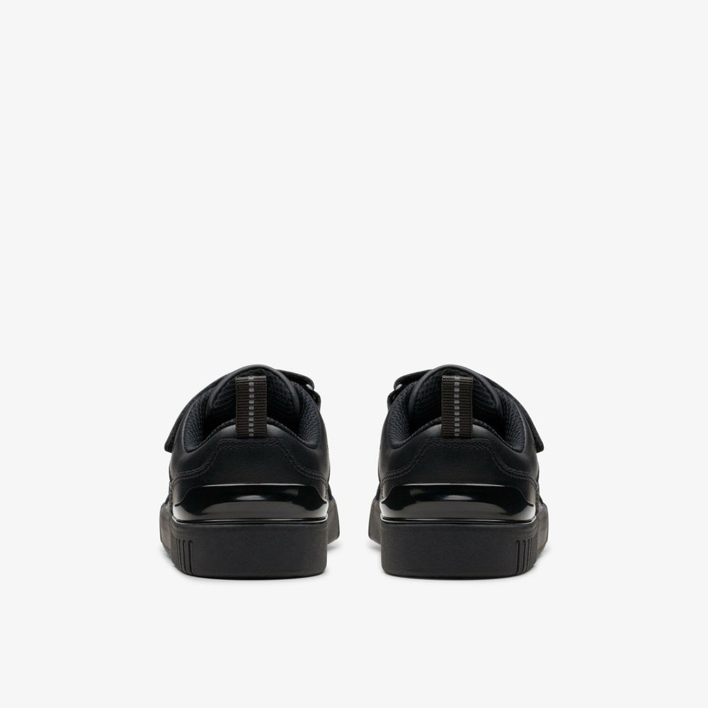 Oslo Flare Kid Black Leather | Clarks online