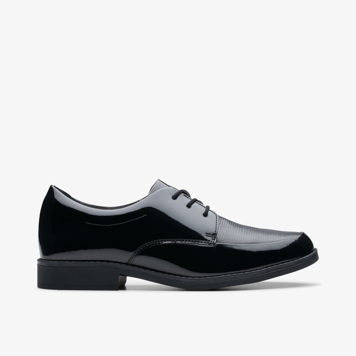 Aubrie Dress Youth Black Patent | Clarks online
