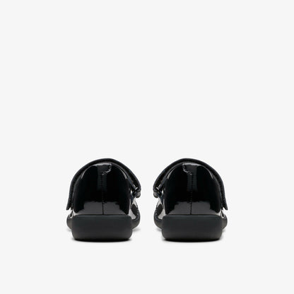 Etch Gem Kid Black Patent | Clarks for sale