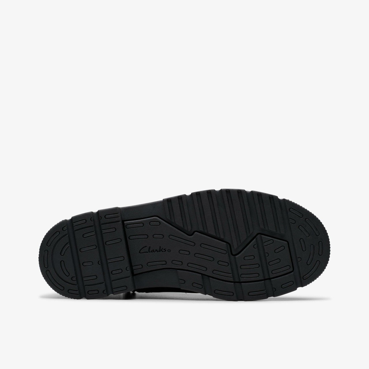 Lorcam Trail Youth Black Leather | Clarks outlet