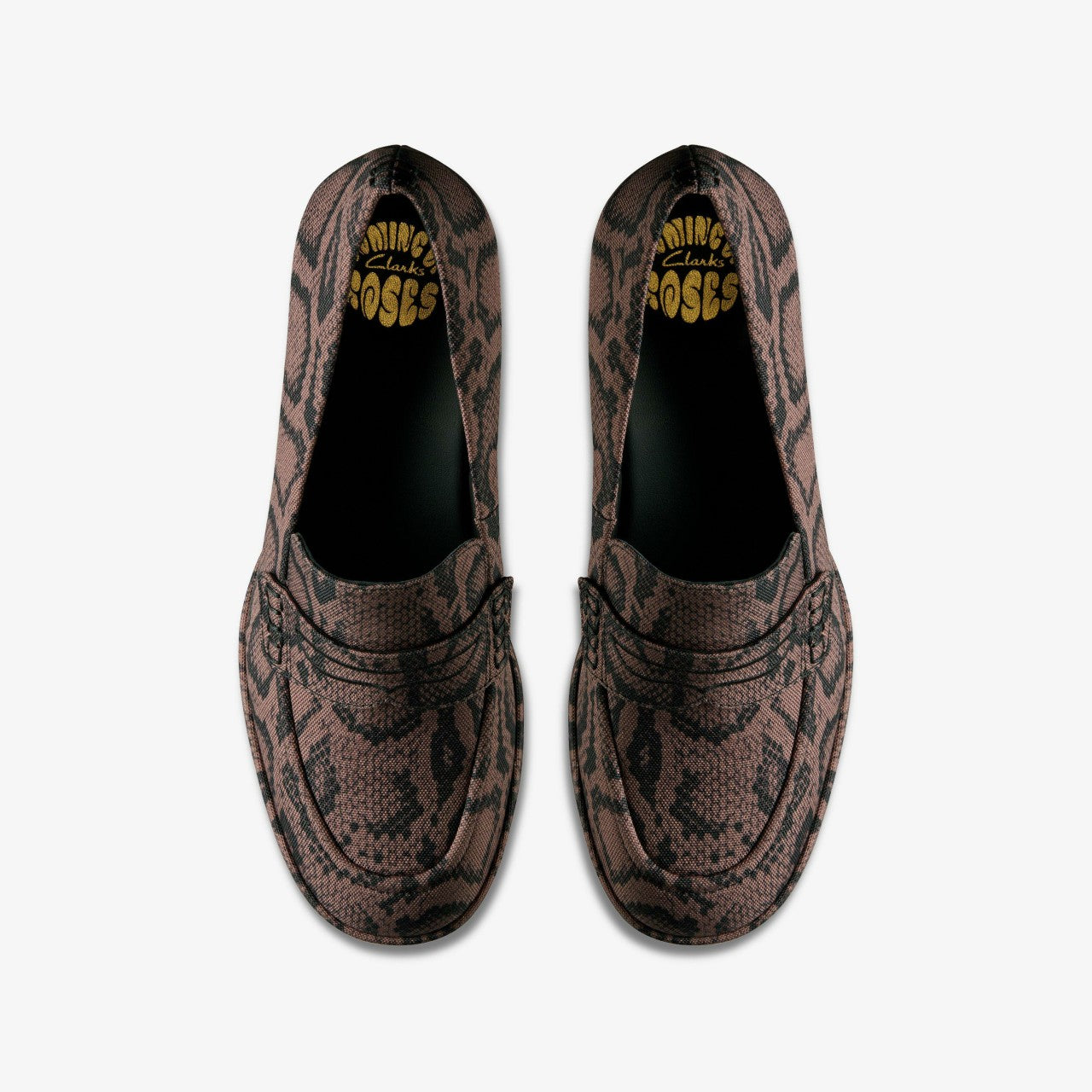 Martine Rose Loafer 2 Brown Textile | Clarks on Sale