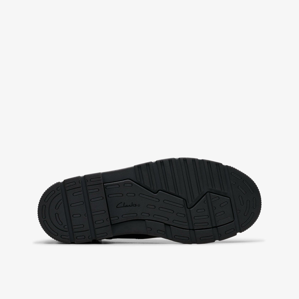 Lorcam Trail Older Black Leather | Clarks Sale