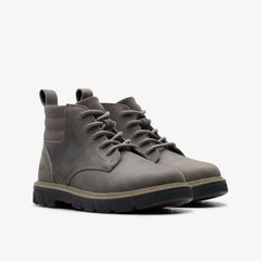 Lorcam Trail Older Dark Grey | Clarks outlet