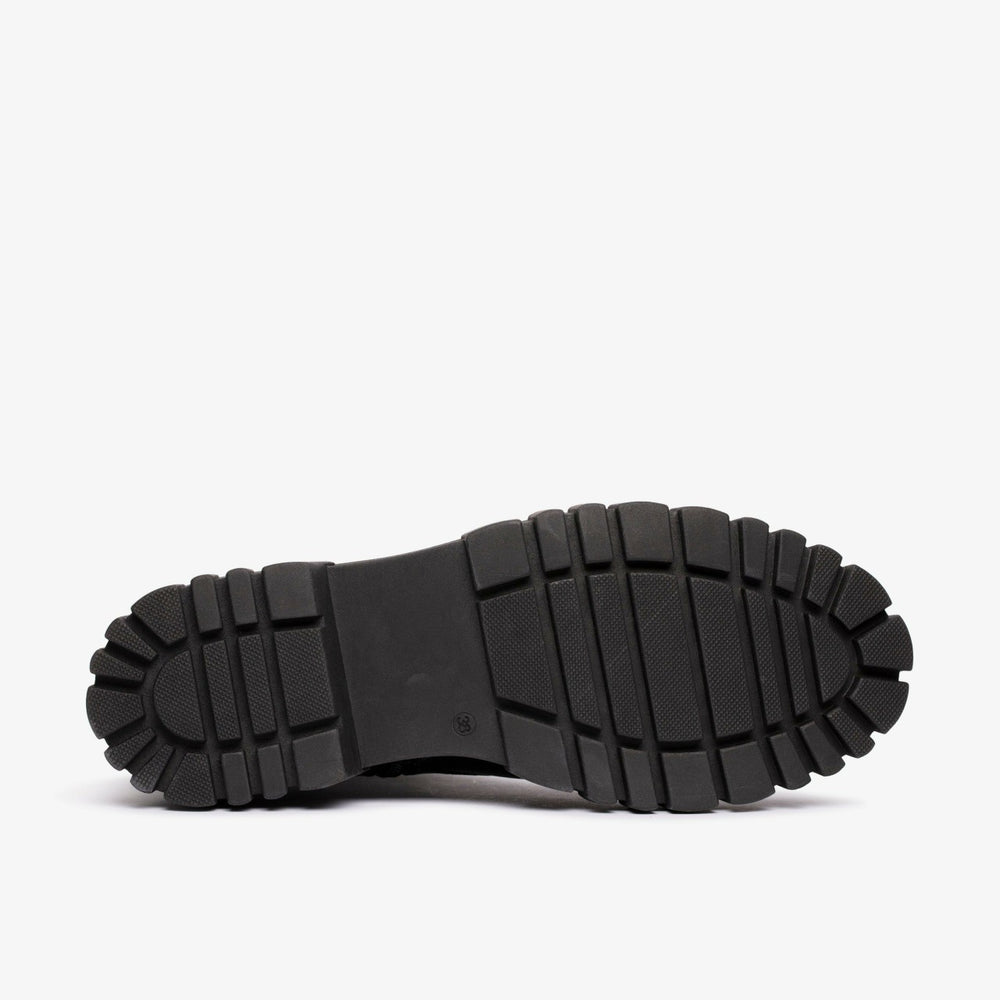 Page Lace Boot Black Leather | Clarks for sale