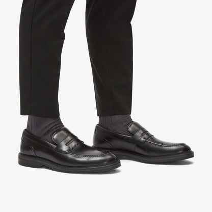 Aldwin Step Loafer Black Leather | Clarks on Sale