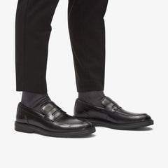 Aldwin Step Loafer Black Leather | Clarks on Sale