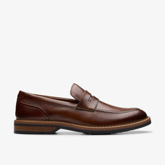 Aldwin Step Loafer Mid Tan Leather | Clarks online