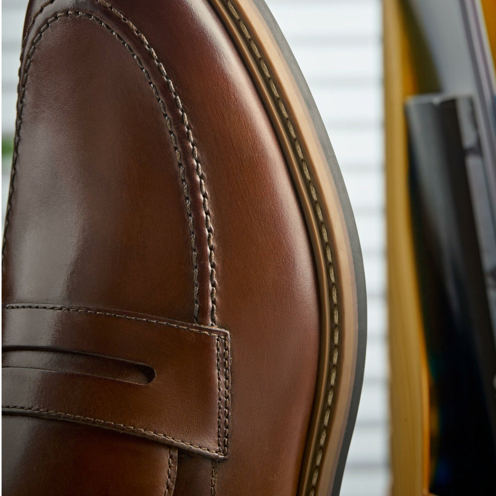 Aldwin Step Loafer Mid Tan Leather | Clarks online