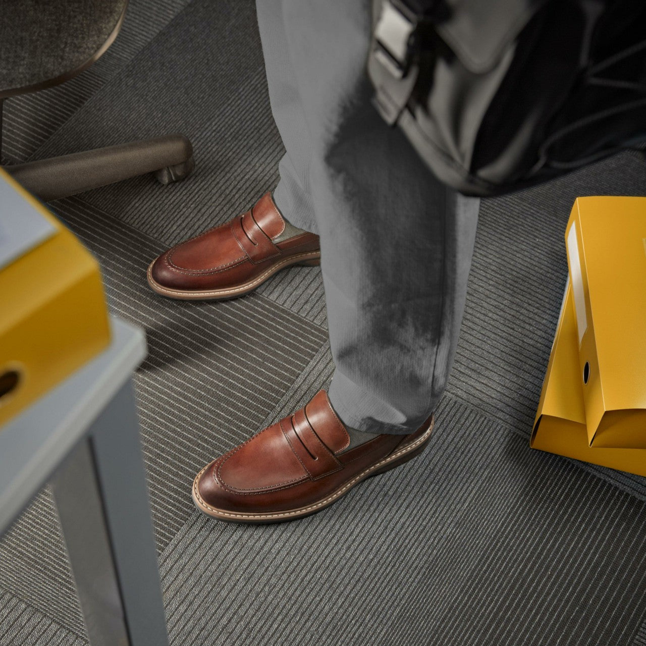 Aldwin Step Loafer Mid Tan Leather | Clarks online