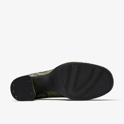 Martine Rose Loafer 2 Green Textile | Clarks Sale