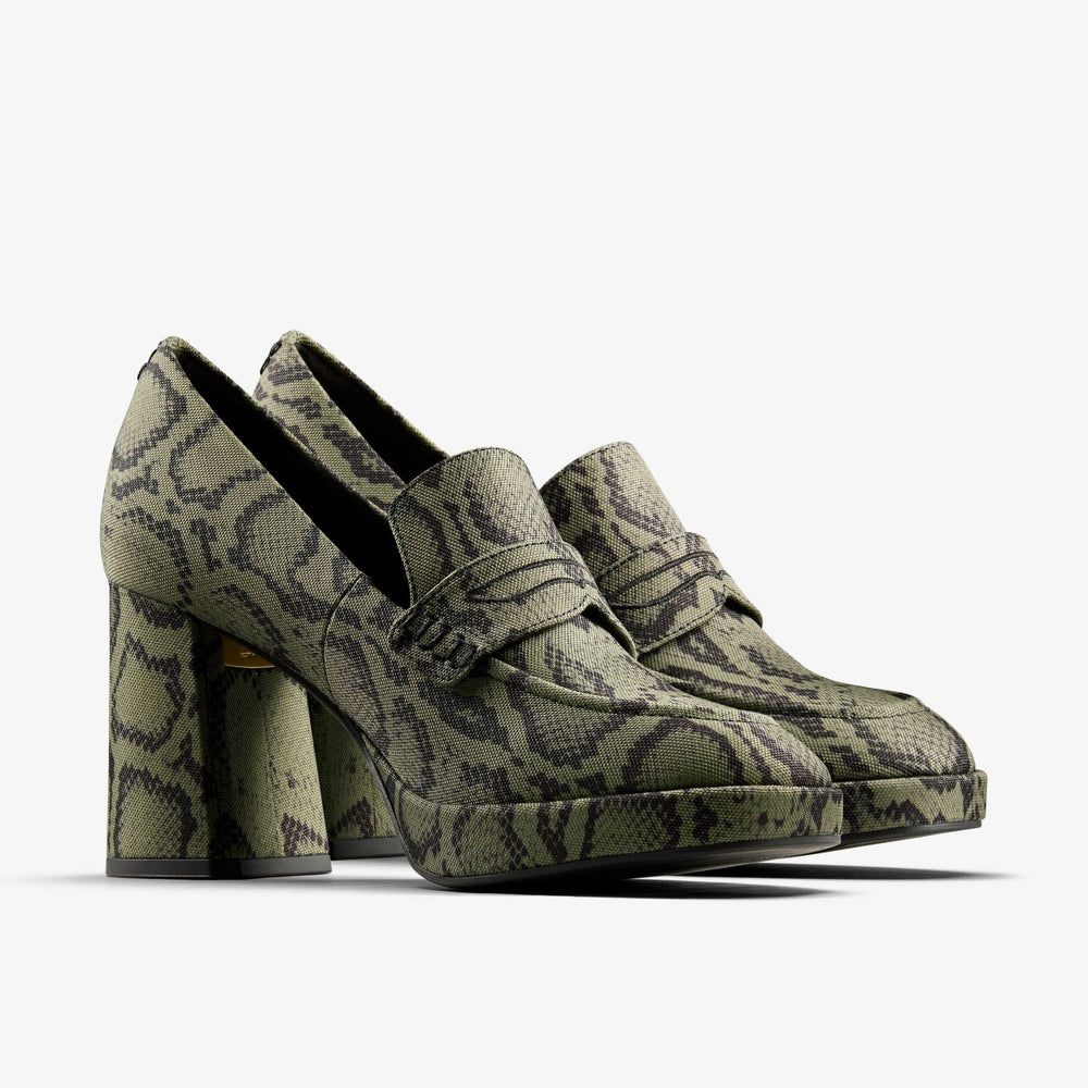 Martine Rose Loafer 2 Green Textile | Clarks Sale