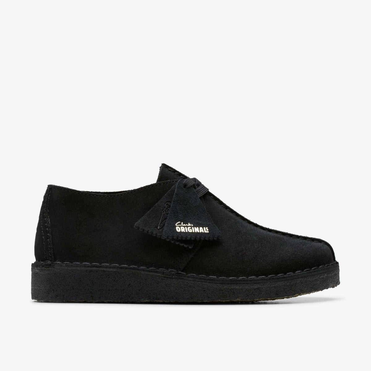 Desert Trek Black Suede | Clarks outlet