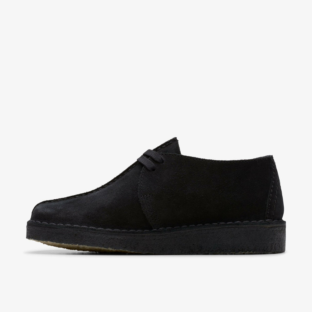 Desert Trek Black Suede | Clarks outlet