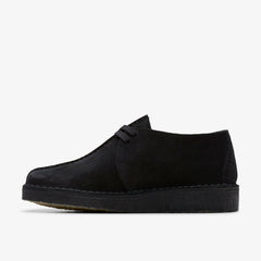 Desert Trek Black Suede | Clarks outlet