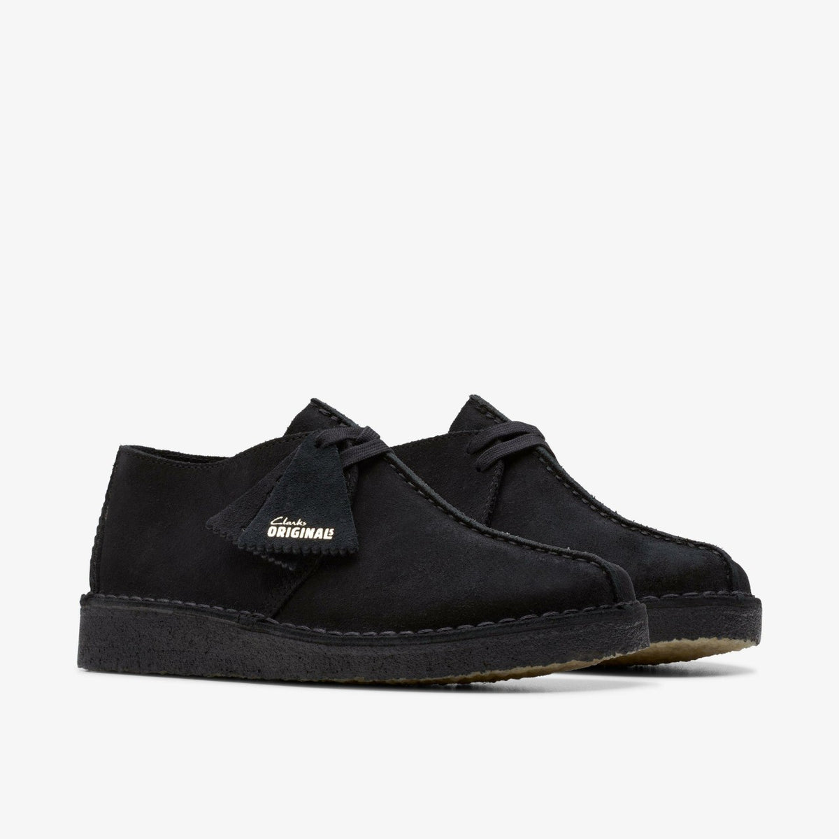 Desert Trek Black Suede | Clarks outlet