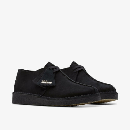 Desert Trek Black Suede | Clarks outlet