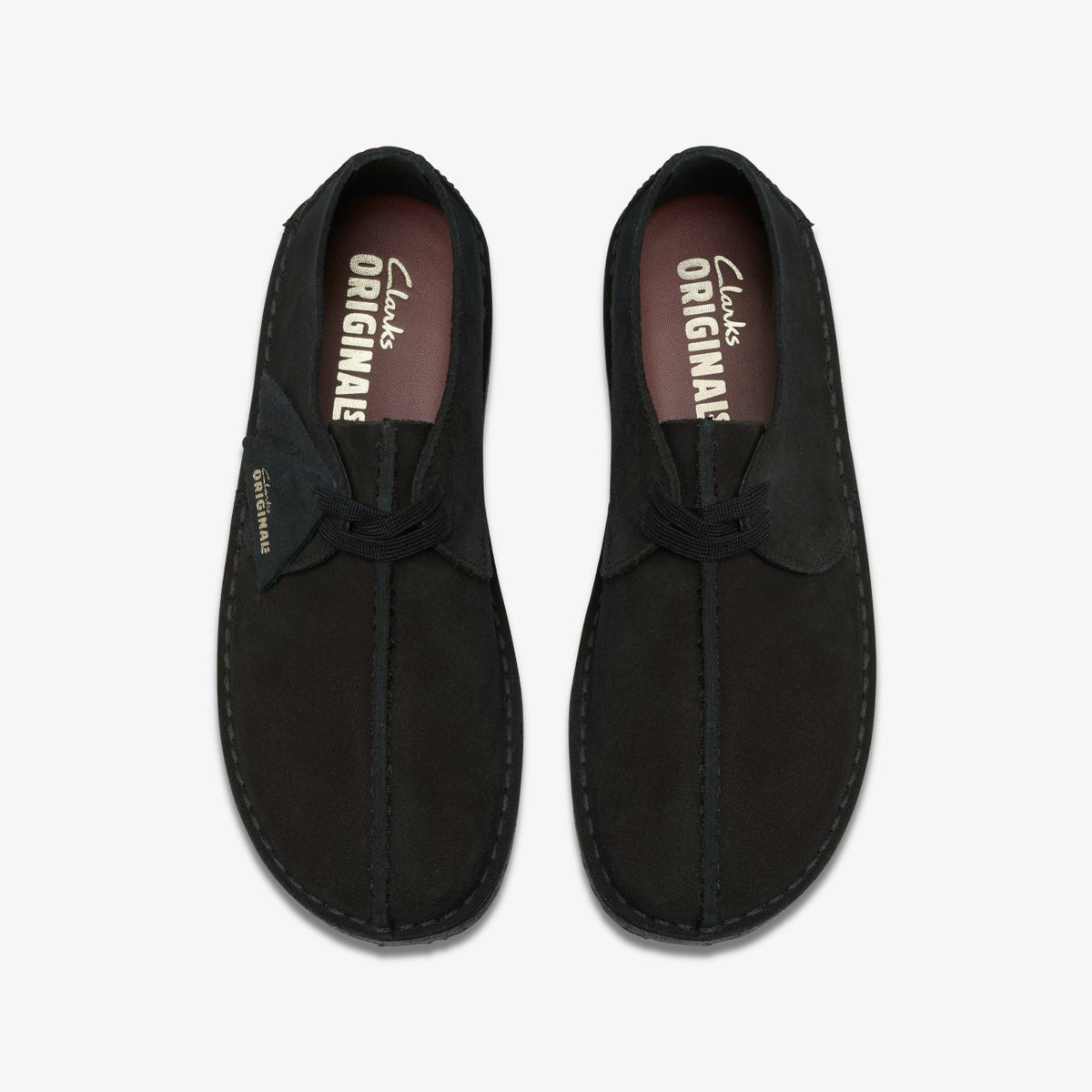 Desert Trek Black Suede | Clarks outlet