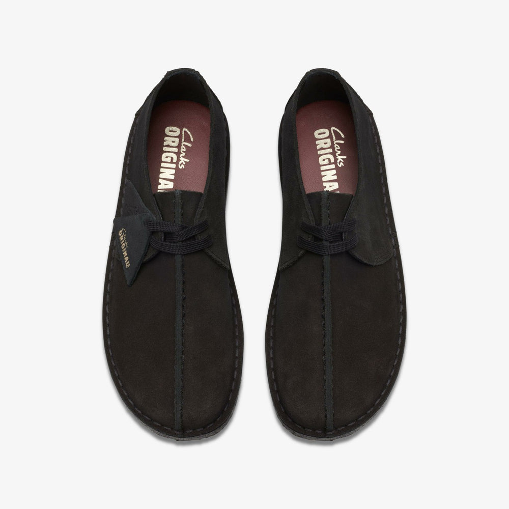 Desert Trek Black Suede | Clarks Sale