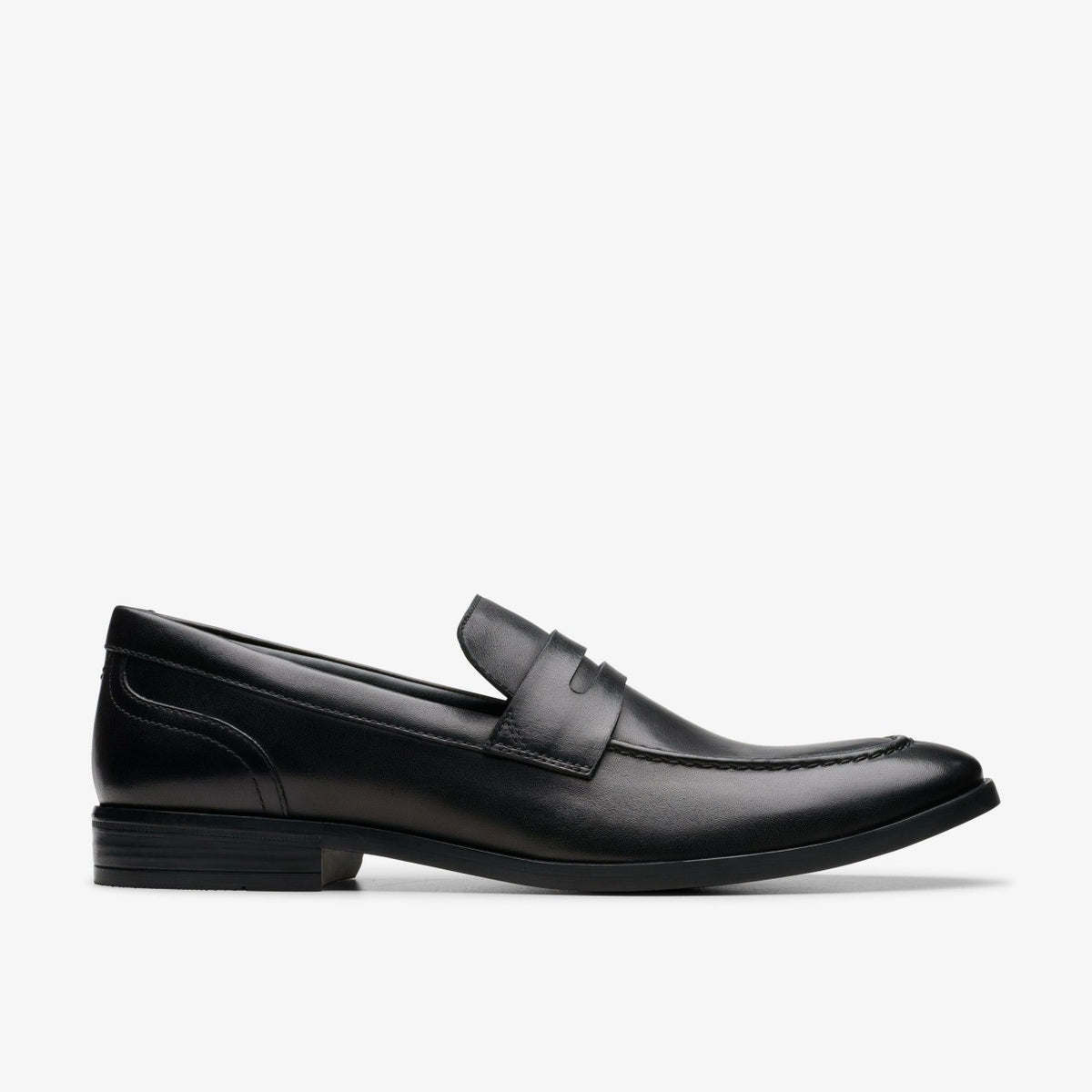 Brandon Step Loafer Black Leather | Clarks on Sale