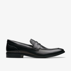 Brandon Step Loafer Black Leather | Clarks on Sale