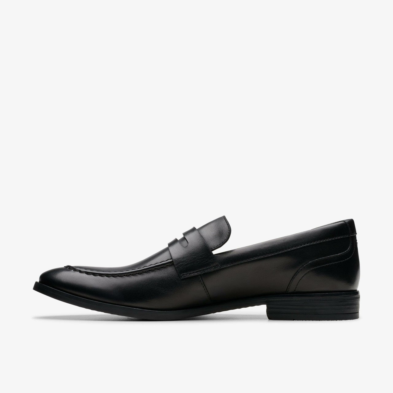 Brandon Step Loafer Black Leather | Clarks on Sale