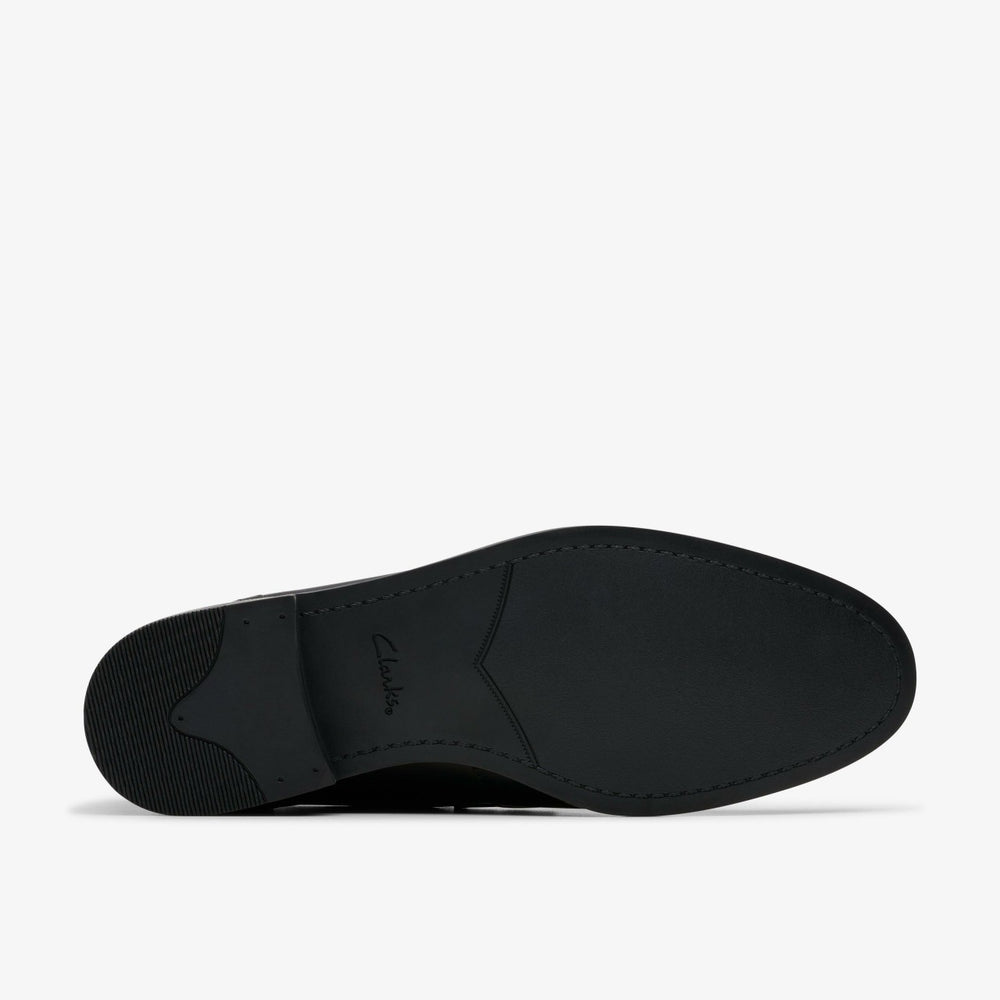 Brandon Step Loafer Black Leather | Clarks on Sale