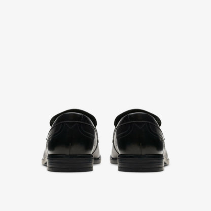 Brandon Step Loafer Black Leather | Clarks on Sale