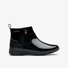 Relda Glow Kid Black | Clarks discount