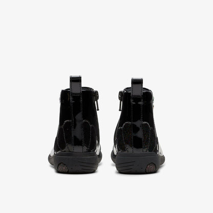 Relda Glow Kid Black | Clarks discount