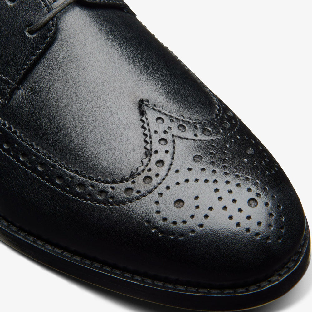 Craft James Tip Brogue Black Leather | Clarks on Sale